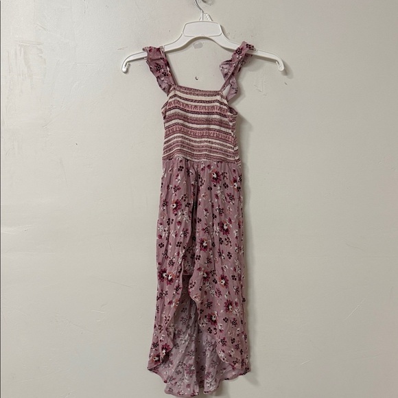 Art Class Pink Floral Kids Dress - Picture 1 of 2